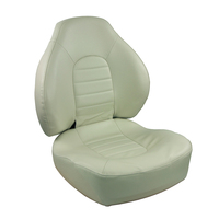 1041636     Springfield Fish Pro Mid Back Folding Seat - White     85958