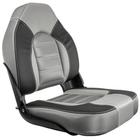 1061063-B     Springfield Skipper Premium HB Folding Seat - Charcoal/Grey     85960