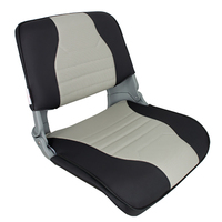 1061057     Springfield Skipper Deluxe Folding Seat - Charcoal/Grey     85964