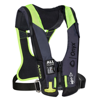 134300-701-004-21     Onyx Impulse A/M 33 All Clear w/Harness Auto/Manual Inflatable Life Jacket - Grey     86074