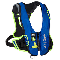 132800-500-004-21     Onyx Impulse A/M-33 All Clear&reg; Auto/Manual Inflatable Life Jacket - Blue     86075