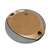 101673     Lumitec Scallop Surface Mount Pathway Light - Spectrum RGBW/Warm White - Bronze Finish     87623