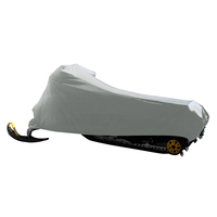 1002P-10     Carver Performance Poly-Guard Medium Snowmobile Cover - Grey     87805