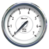 45003     Faria Newport SS 4" Tachometer f/Gas Outboard - 7000 RPM     87953