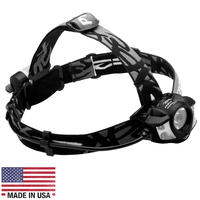 APX21-BK/DK     Princeton Tec Apex LED Headlamp - Black/Grey     88064