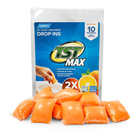 41178     Camco TST MAX Orange RV Toilet Treatment Drop-Ins *10-Pack     88824