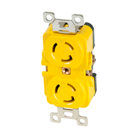 4700CR     Marinco Locking Receptacle - 15A, 125V - Yellow     89023