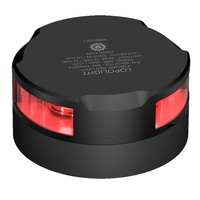 200-014G2-B     Lopolight 360&deg; Navigation Light - 2nm f/Vessels Up To 164'(50M) - 0.7M Cable - Red - Black Housing     89109