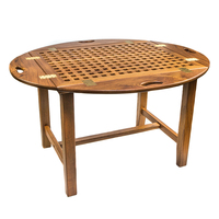 60018     Whitecap Butler's Table - Teak     89202