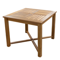 60052     Whitecap Square Dining Table - Teak     89210