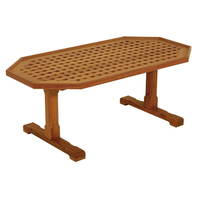 60058     Whitecap Coffee Grate Table - Teak     89213