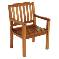 60065     Whitecap Garden Chair w/Arms - Teak     89216