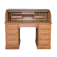 60075     Whitecap Roll Top Desk (Oiled) - Teak     89222