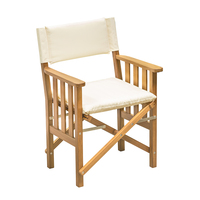 61053     Whitecap Director's Chair II w/Cream Cushion - Teak     89249