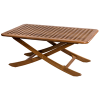 63056     Whitecap Menora Table - Teak     89257