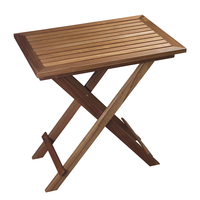 63058     Whitecap Folding Slat Table - Teak     89259