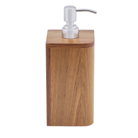 63205     Whitecap EKA Collection Soap Dispenser - Teak     89279