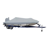 71419XS-11     Carver Sun-DURA&reg; Extra Wide Series Styled-to-Fit Boat Cover f/19.5' Aluminum Modified V Jon Boats - Grey     91018