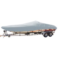 74421S-11     Carver Sun-DURA&reg; Styled-to-Fit Boat Cover f/21.5' Day Cruiser Boats - Grey     91087