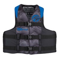 112200-500-030-22     Full Throttle Adult Nylon Life Jacket - S/M - Blue/Black     91340