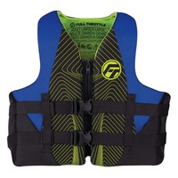 142100-500-030-22     Full Throttle Adult Rapid-Dry Life Jacket - S/M - Blue/Black     91360