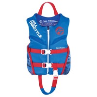 142500-500-001-22     Full Throttle Child Rapid-Dry Flex-Back Life Jacket - Blue     91367