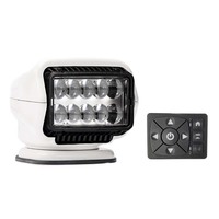 30204ST     Golight Stryker ST Series Permanent Mount White 12V LED w/Hard Wired Dash Mount Remote     92700