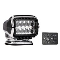 30264ST     Golight Stryker ST Series Permanent Mount Chrome 12V LED w/Hard Wired Dash Mount Remote     92705