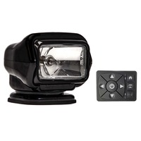 3021ST     Golight Stryker ST Series Permanent Mount Black 12V Halogen w/Hard Wired Dash Mount Remote     92707