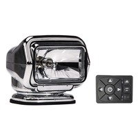 3026ST     Golight Stryker ST Series Permanent Mount Chrome 12V Halogen w/Hard Wired Dash Mount Remote     92708