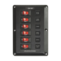 BS-4352   BLA   Blue Sea Systems BelowDeck Circuit Breaker Panel