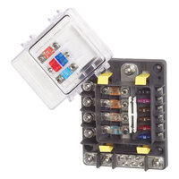 BS-7748B   BLA   Blue Sea Systems SafetyHub 150 Fuse Block