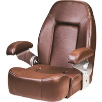 Vetus Marine Part     CHSEAMMB     SEAMAN helm seat with flip up squab, mahogany brown