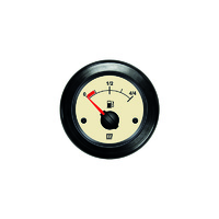 Vetus Marine Part     FUELN     Fuel level indicator, cream, 12/24V, cut-out size Ø 52 mm (excl. sensor)