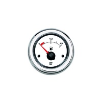 Vetus Marine Part     FUELW     Fuel level indicator, white, 12/24V, cut-out size Ø 52 mm (excl. sensor)