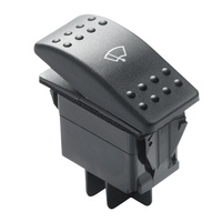 Vetus Marine Part     HDMSW2     Three-position rocker switch for windscreen wipers (OFF - 1 - 2)