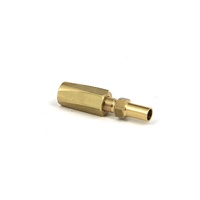 Vetus Marine Part     HS1031MS     Straight brass connector set for nylon hose (2x)