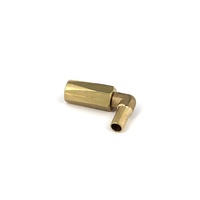 Vetus Marine Part     HS1037MS     90 degree brass elbow connector set for nylon hose (2x)