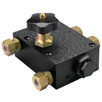 Vetus Marine Part     HS74B     Single non-return valve (G1/2) with by-pass valve (incl. tube connectors Ø 18 mm.)