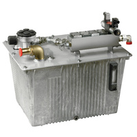 Vetus Marine Part     HT1010     Aluminium hydraulic tank 70 l, incl.HT1013 valve, filter, temp. gauge, connections and manifold