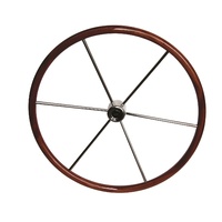 Vetus Marine Part     KW71     Steering wheel with mahogany rim, type KW71, Ø 710 mm