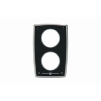 Vetus Marine Part     MPA1XB     Aluminium extension panel for 2 instruments 2 (excl. instruments)