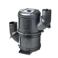 Vetus Marine Part     NLP75HD     Black HD rotatable waterlock/muffler type NLP75, with rotating inlet and outlet for Ø 75 mm hose