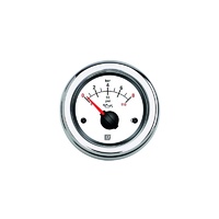 Vetus Marine Part     OILW     Oil pressure gauge, white, 12/24V, (0-8 kg/cm2), cut-out size Ø 52 mm (excl. sensor) 