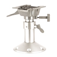 Vetus Marine Part     PCM3040     Manually adjustable seat pedestal with swivel, height 30 - 40cm