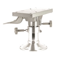 Vetus Marine Part     PCMS3040     Manually adjustable seat pedestal with slide, height 30 - 40cm