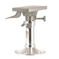 Vetus Marine Part     PCMS4363     Manually adjustable seat pedestal with slide, height 50.5 - 63.5 cm