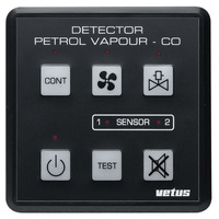 Vetus Marine Part     PD1000     Petrol vapour & carbon monoxide detector 12/24 volt, incl. sensor