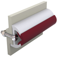 Vetus Marine Part     POLY40W     Vinyl rubbing strake, white, POLY 40 x 31 mm, coil of 20 mtrs, (price per mtr)