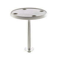 Vetus Marine Part     PTR68     Round table, 60 cm dia, with quick remove pedestal and base plate, fixed height 68 cm